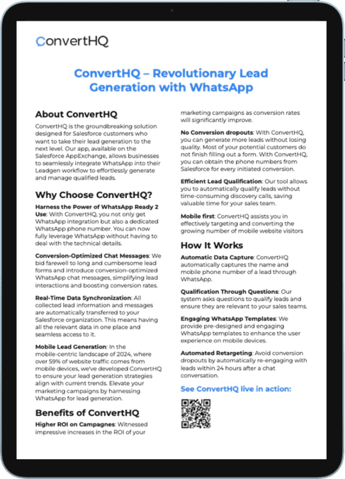 ConvertHQ One Pager Cover